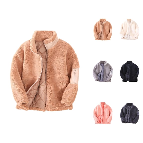 Girls Fashion Jackets for Girls Girls Jacket Warm Winter Coat Soft Outerwear Thickened Kids Padded Jacket For Toddler To Teen