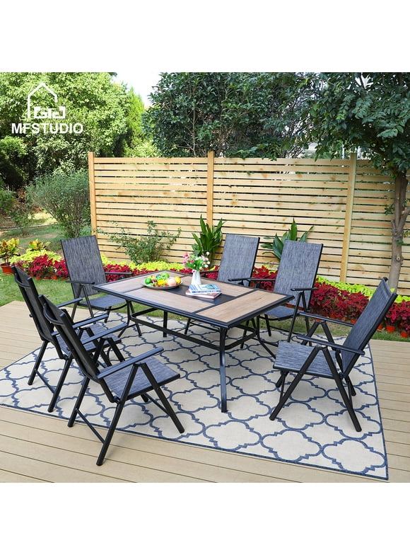 7 Piece Patio Dining Set in Patio Dining Sets