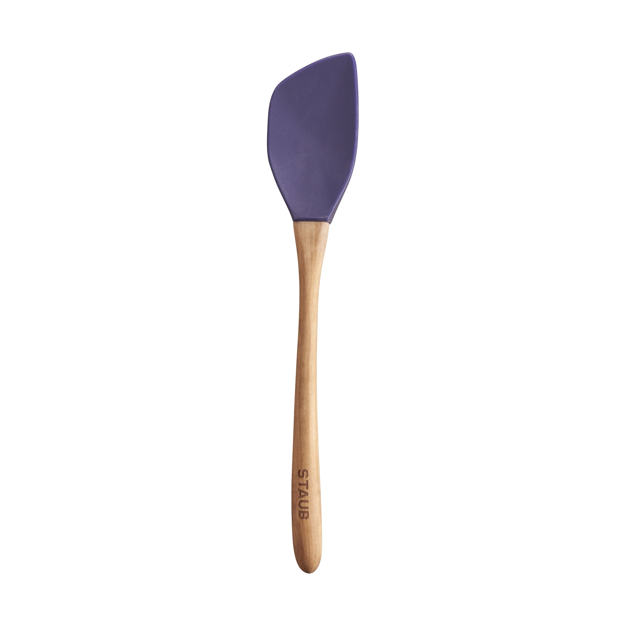 Staub Olivewood 12" Silicone Spoon Spatula Dark Blue
