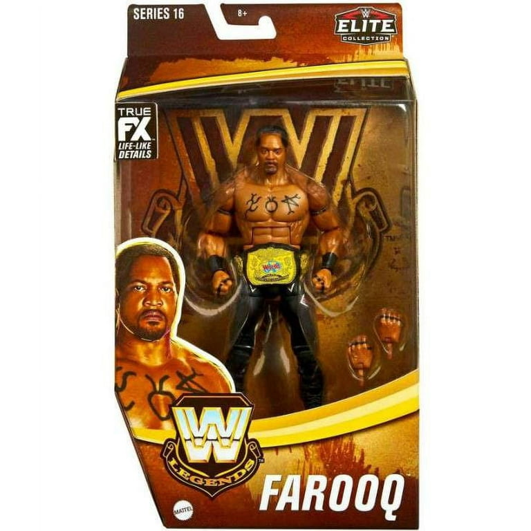 WWEフィギュア Mattel WWE Elite Collection Series 16 Farooq Wrestler Action