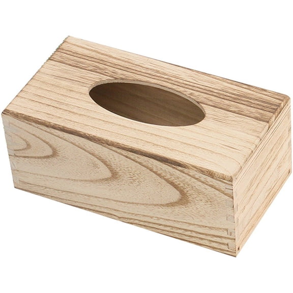 Household Wooden Tissue Box Pumping Box Napkin Box Wood Wet Tissue Holder Dispenser Home Napkin Organizer Storage Boxs