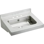 Elkay Elvwo22193 Stainless Steel 22" Wall Mount Single Bowl Bathroom Sink - Stainless
