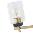 thumbnail image 7 of 4-Light Black Gold Modern Wall Sconce, Creative Industrial Bathroom Vanity Light, Classic Wall Light Fixture over the Mirror, 7 of 7