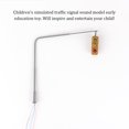thumbnail image 1 of VONKY Model Education Tools Traffic Light Wide Application Stop Lights Miniature Signal Lamp Showing Building Accessory White Light Warm Light, 1 of 6