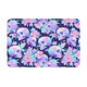 thumbnail image 1 of Balery pinkk flower crystal Skull Felpudo de franela, resistente a las manchas y a la decoloración, para uso interior y exterior, fácil de limpiar, 40 x 60 cm, 1 of 7
