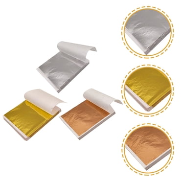 YSNOOWE 300 Sheets Imitation Gold Foil Sheets For Diy Handcrafts And Artworks
