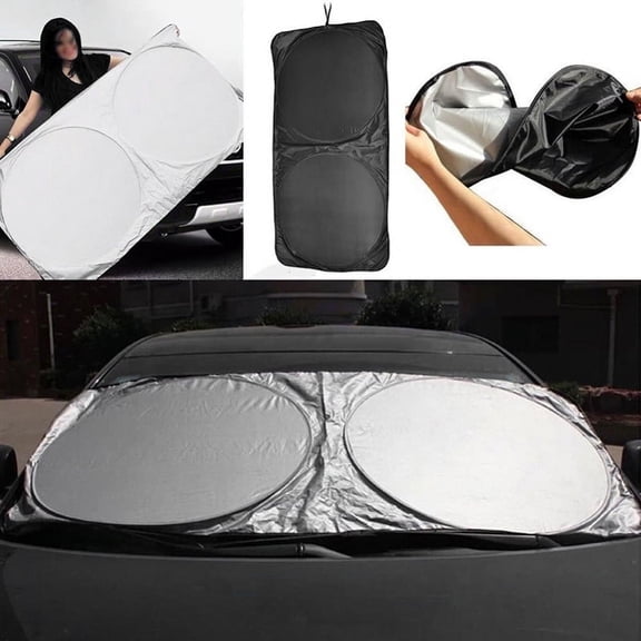 Foldable Sunshade Visor Windshield Cover Folding 150*70 cm Summer Sale 2018