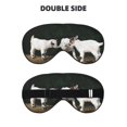 thumbnail image 2 of Naloa Cute Goat Baby Print Sleep Mask for Sleeper, Light Blocking Sleeping Eye Mask for Women Men, Eye Shade with Adjustable Strap for Travel, Nap,Meditation, 2 of 7