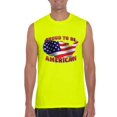 thumbnail image 1 of Mens American Proud To Be US Flag Ultra Cotton Sleeveless T-Shirt, 1 of 5