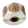 thumbnail image 4 of 1000 piezas hechas a mano Zulema Etiquetas de papel Gracias pegatinas de embalaje, 4 of 8