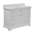 thumbnail image 6 of Aria 48" Bathroom Vanity with White Cabinet and Quartz Top, 6 of 7