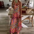 thumbnail image 4 of Mola De Panama Turtle Sleeveless Dress Loose Women's Dress Dresses Luxury Evening Dresses, 4 of 9