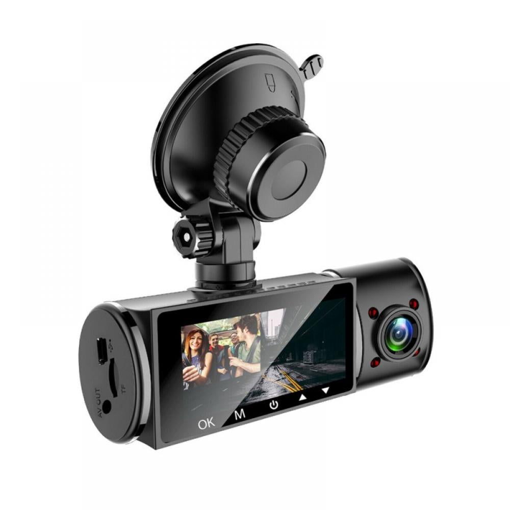 720p HD Dual Camera Dash Cam Car Truck Taxi DVR Video Recorder 