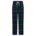 thumbnail image 5 of Scottish Tartans-Scotland Clans Winter Female Pants Flannel High Waist Women Pants Lady Warm Straight Leg Plush Trousers, 5 of 7