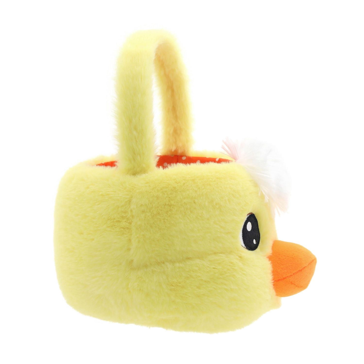 Way To Celebrate Chubby Cheek Chick Plush Basket