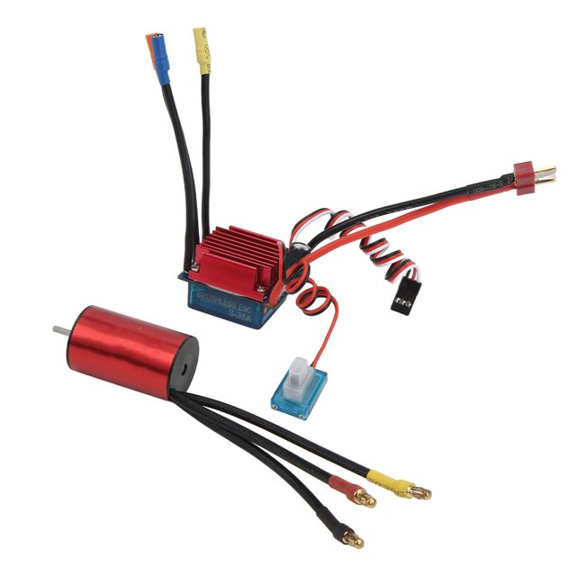 Brushless Motor ESC Combo, Brushless Motor ESC Kit Professional For 1/16 RC Car