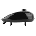 thumbnail image 3 of Durable Metal Black Motorized Bicycle 2L Fuel Gas Tank with Cap 80CC Cycling DIY Accessory, 3 of 4