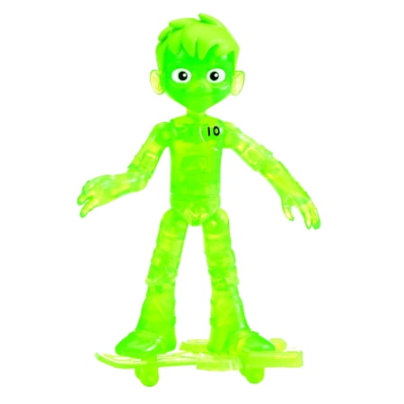 Ben 10 Out of the Omnitrix Collectible Kids Glitech Ben Action Figure, Multicolor, 0.44 lb