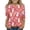 #A11-Watermelon Red, variant on Abcomgle Easter Shirts for Kids Girls Cute Bunny Daisy Print Shirts for Kids Crewneck Short Sleeve Tee Shirts for Girls Spring Funny Cute Tee Top Girls,Beige,3-4Years