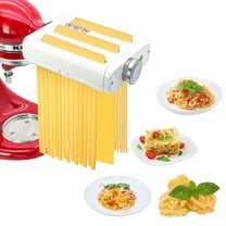 Pasta Maker Attachment Compatible with KitchenAid Stand Mixers 3 in 1 Pasta Roller, Noodle Maker Accessories