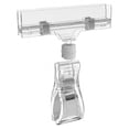 thumbnail image 1 of Deflecto 20007 Clips Grips Tags VersaGrip Sign Holder, 3 x 1 x 4 - Clear, 1 of 1
