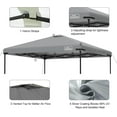 thumbnail image 5 of Kampkeeper 10 x 10 ft Dark Gray Pop up Outdoor Canopies, Waterproof, 5 of 7