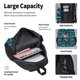 thumbnail image 4 of Disketp Little Pirate Crocodile Mochila Estampada de Gran Capacidad con Lonchera y Estuche, Set de 3 Piezas para Estudiantes, 4 of 7