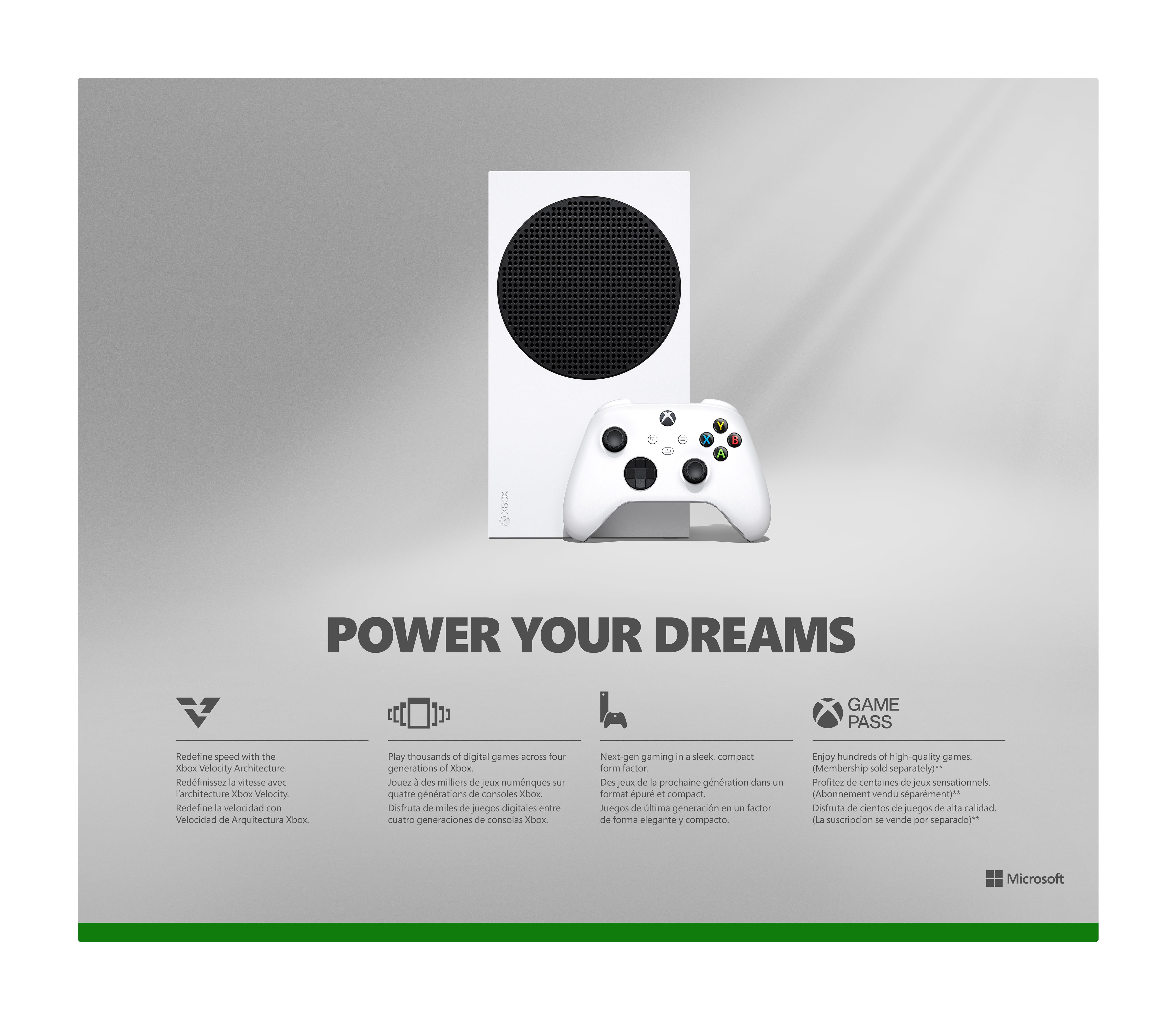Microsoft Xbox Series S XBOX SERIES　新品同様 Microsoft - Brandclub - Microsoft Xbox Series S – 1TB White