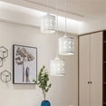 thumbnail image 3 of Hanging Lamps That Plug Into Wall Outlet Dining Room Metal White Light Pendants For Kitchen Island Plug In Pendant Light Fixtures, 3 of 4