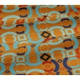 thumbnail image 6 of oneOone Viscose Jersey Orange Fabric Geometric Diy Clothing Quilting Fabric Print Fabric By Yard 60 Inch Wide-QM, 6 of 7