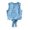 Blue, variant on Xijirk Girls Tank Tops Summer Casual Sleeveless Round Neck Bow Back Tie Hollow Out Tank Top Tee Shirt,M