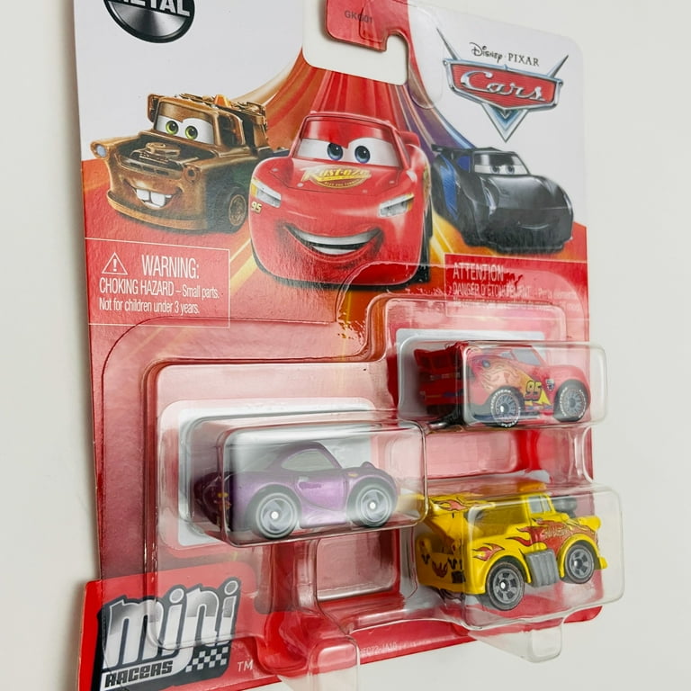 Disney Pixar Cars Mini Racers 3-Pack