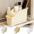 thumbnail image 1 of Plastic Storage Box Multi Functional Storage Box with Pulley 36.5x13.2x20.2cm Large Capacity Plastic Basket for Home Organization,Transparent 1Pcs JASKFLY, 1 of 9