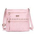thumbnail image 1 of KL928 Crossbody Bags for Women Shoulder Bag Multi Pocket Soft PU Washed Leather Purse, 1 of 4
