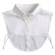 thumbnail image 1 of Cuello falso, cuello desmontable, bordado de encaje blanco para mujer, 1 of 1