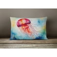 thumbnail image 2 of Jellyfish Throw Pillow 12 in x 16 in, 2 of 4