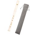 thumbnail image 1 of Raindrops Beginner Practice Clarinet Plastic Recorder Ivory PP 1 Set, 1 of 8