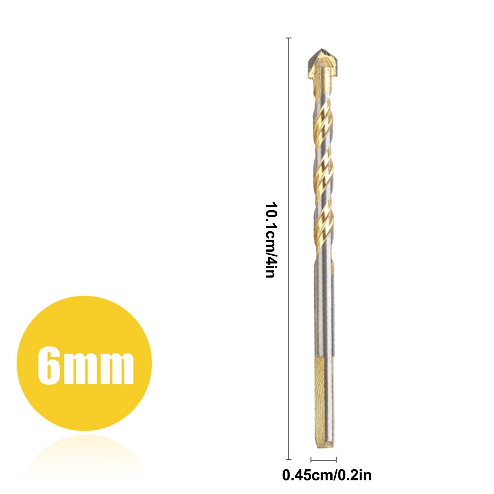 Kuluzego Ultimate Multifunctional Drill Bits Overlord Drill Ceramic