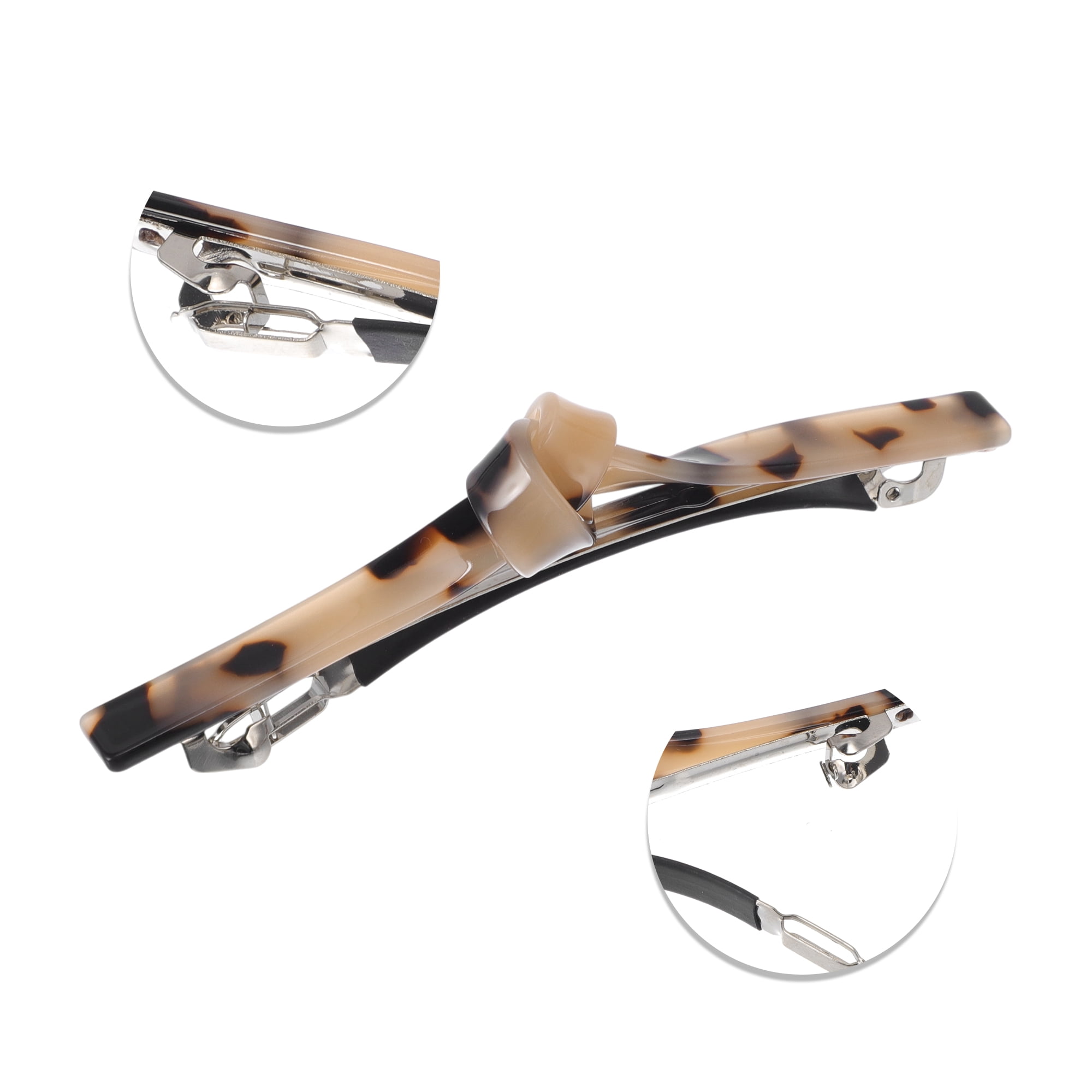NOMADIC NOOK Women Grace Hair Clip 6 Pcs Deep Color