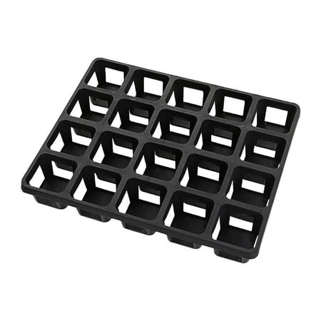 

Hfyihgf Black Square Bracket Water Storage Plastic Flower Pot Tray Succulent Leaf Insert Plate