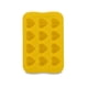 thumbnail image 2 of Advancent Bandejas de cubitos de hielo de silicona en forma de corazón reutilizables 12 rejillas moldes de Chocolate DIY molde para hornear Cocina y Comedor En forma de corazón/Amarillo, 2 of 6