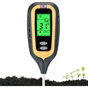 4 In 1 Soil Tester, Soil Tester, Moisture, Light, Temperature Sensor, Ph Acidity Tester, For Plants (With Warranty)