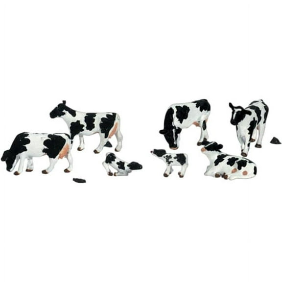 Woodland Scenics N Holstein Cows WOOA2187