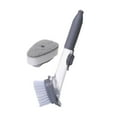 thumbnail image 1 of Hi,Fancy Brosse de Nettoyage Outils Éponge Vaisselle Vaisselle Lavage Multifonctionnel Récurant Distributeur de Liquide Rechargeable Accessoires Brosse à Poêle/1 Pce Éponge, 1 of 9