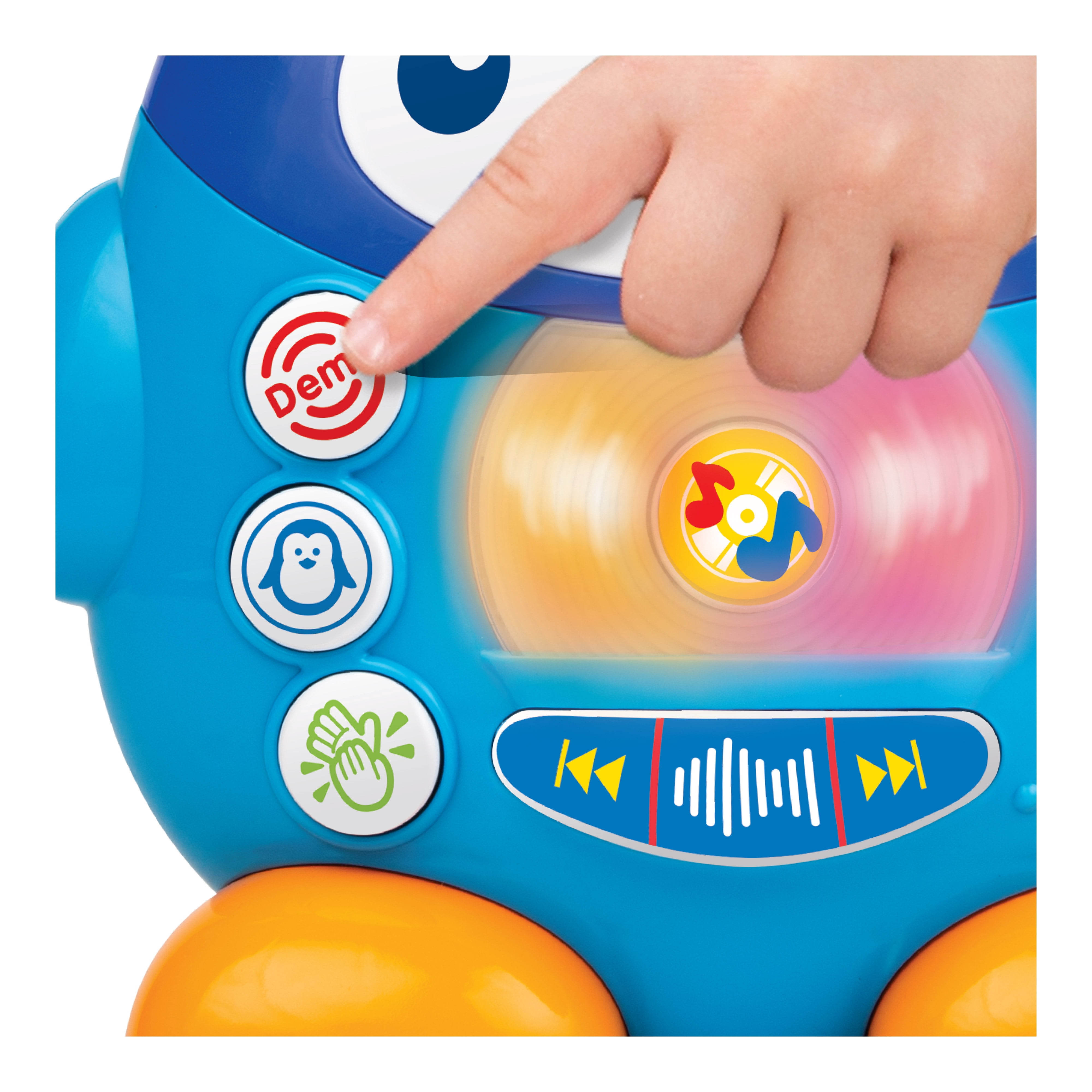 Penguin Karaoke Machine For Toddlers - Musical Toy With Microphone For Kids 1-5 Years Old 2 thumbnail image