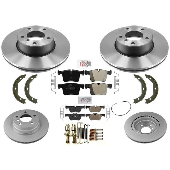 Performance Disc Brake Rotors Brake Pads Sensor for BMW 320i xDrive 2013-2016