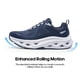 thumbnail image 4 of Zapatillas para Hombre NORTIV 8 para Correr, Transpirables, Antideslizantes, Azules, Talla 9.5, 4 of 8