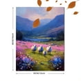 thumbnail image 3 of Qisvanset 12x16 Inch Japanese Garden Lanterns Oil Painting Canvas Print Wall Art, 3 of 5
