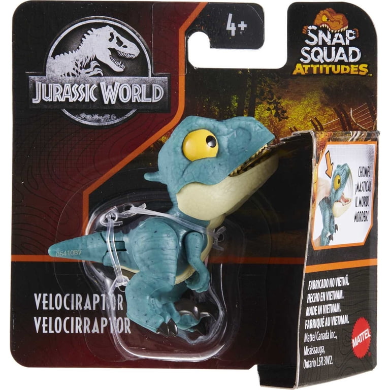 Jurassic World Snap Squad Attitudes Velociraptor - Walmart.com