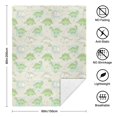 thumbnail image 5 of Cute Dinosaur Cartoon Pattern Soft Sherpa Fleece Throw Blanket, Warm Cozy Plush Blanket for Sofa Bed Couch, All Season, 60"x80", 5 of 5